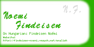 noemi findeisen business card
